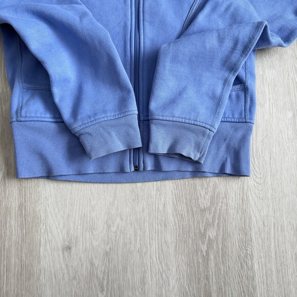 Lululemon Scuba Hoodie VTG Full Zip Periwinkle Blue No Thumbholes Size 10 GUC - Picture 4 of 9